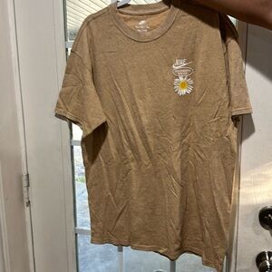 Nike Flower Stitched Loose Fit Tee (large)